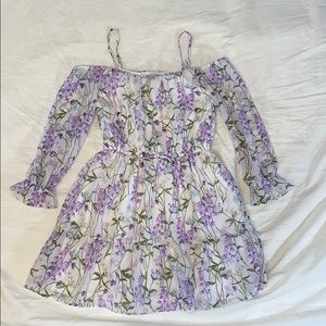 Off the Shoulder Floral Dress